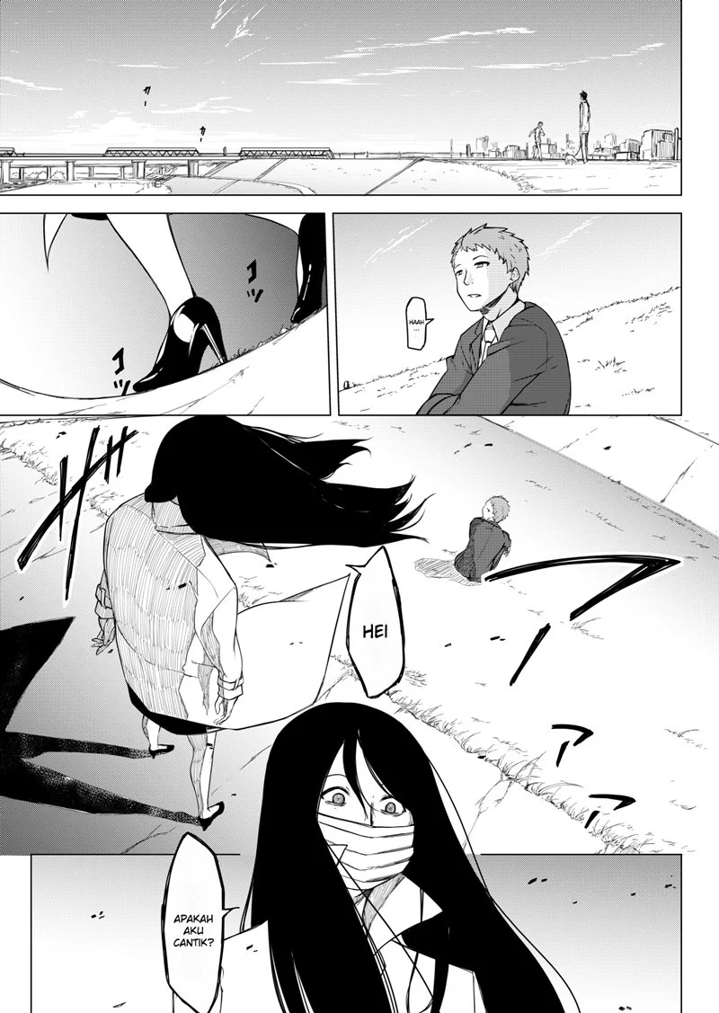 Manga A Man Meets a Kuchisake Onna Chapter 1 Oneshot gambar nomor 2